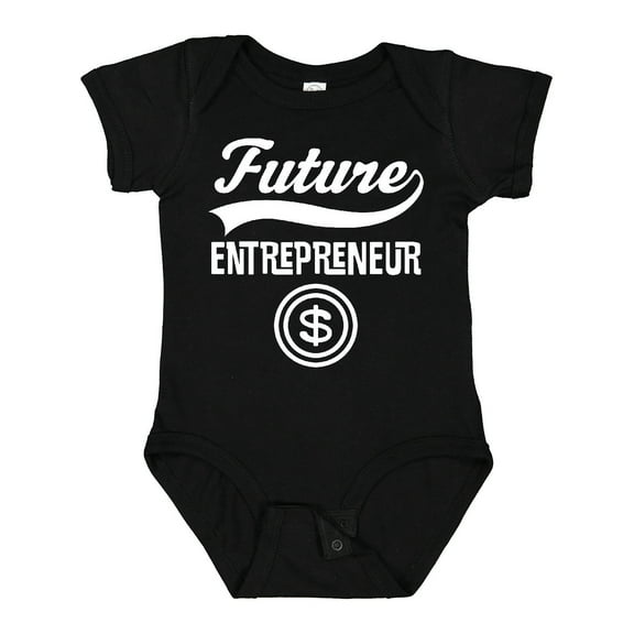 Inktastic Future Entrepreneur Boys or Girls Baby Bodysuit