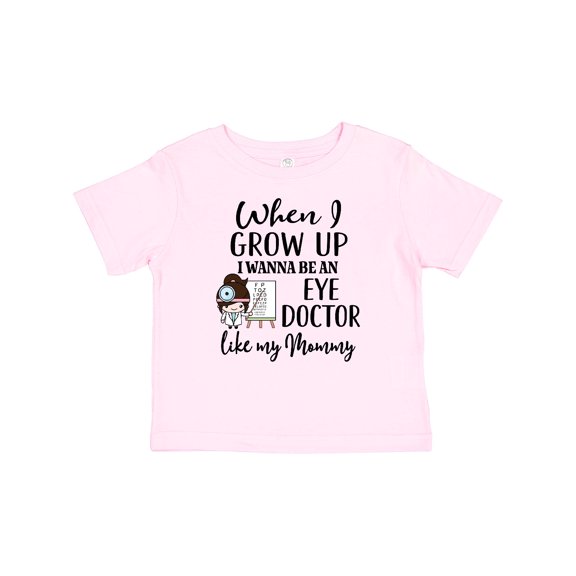 Inktastic Future Eye Doctor Like Mommy Optometrist Girls Baby T-Shirt