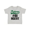 thumbnail image 1 of Inktastic Future FBI Agent Childs Job Boys Toddler T-Shirt, 1 of 5