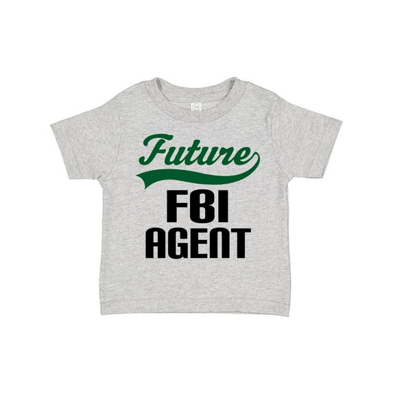 Inktastic Future FBI Agent Childs Job Boys Toddler T-Shirt
