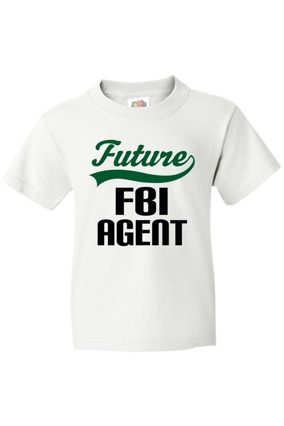 Future FBI Agent Childs Job Youth T-Shirt