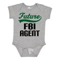 thumbnail image 1 of Inktastic Future Fbi Agent Childs Job Boys Baby Bodysuit, 1 of 5