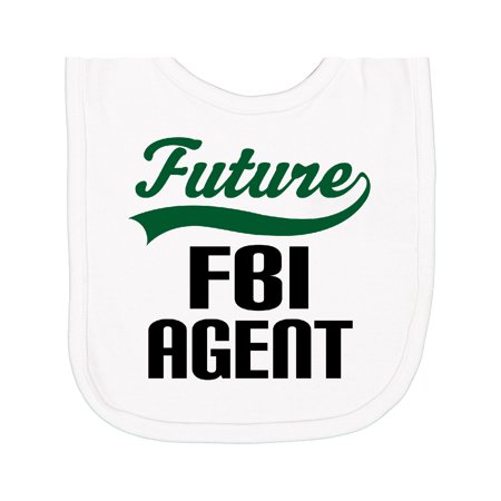 Inktastic Future Fbi Agent Childs Job Newborn Bib
