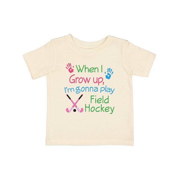 Inktastic Future Field Hockey Player Boys or Girls Baby T-Shirt