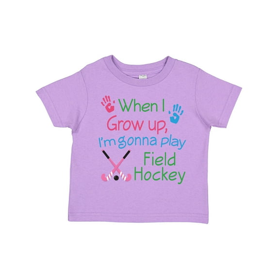 Inktastic Future Field Hockey Player Boys or Girls Toddler T-Shirt