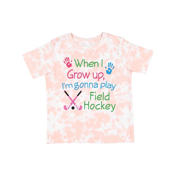 Inktastic Future Field Hockey Player Boys or Girls Toddler T-Shirt