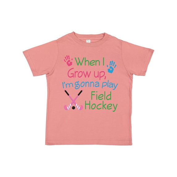Inktastic Future Field Hockey Player Boys or Girls Toddler T-Shirt