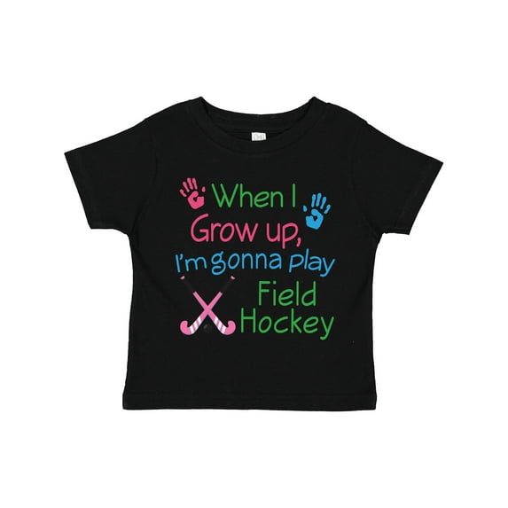 Inktastic Future Field Hockey Player Boys or Girls Toddler T-Shirt