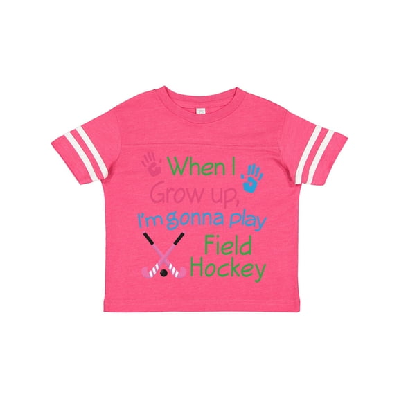 Inktastic Future Field Hockey Player Boys or Girls Toddler T-Shirt