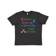 thumbnail image 1 of Inktastic Future Field Hockey Player Youth T-Shirt, 1 of 5