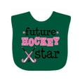 thumbnail image 1 of Inktastic Future Field Hockey Star Girls Baby Bib, 1 of 4