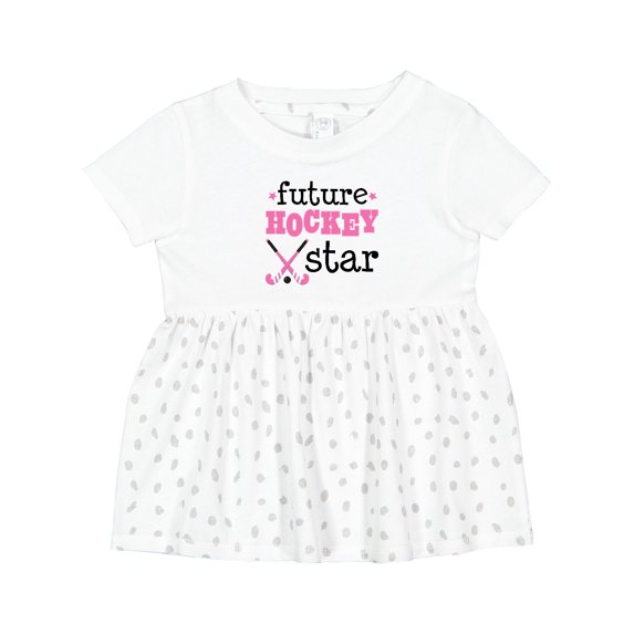 Inktastic Future Field Hockey Star Girls Baby Dress