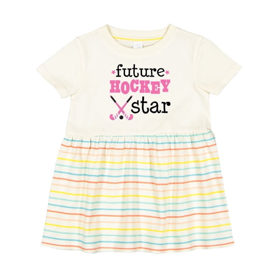 Inktastic Future Field Hockey Star Girls Baby Dress