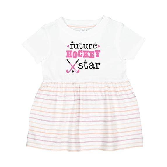 Inktastic Future Field Hockey Star Girls Baby Dress