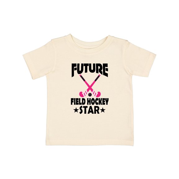 Inktastic Future Field Hockey Star Girls Baby T-Shirt