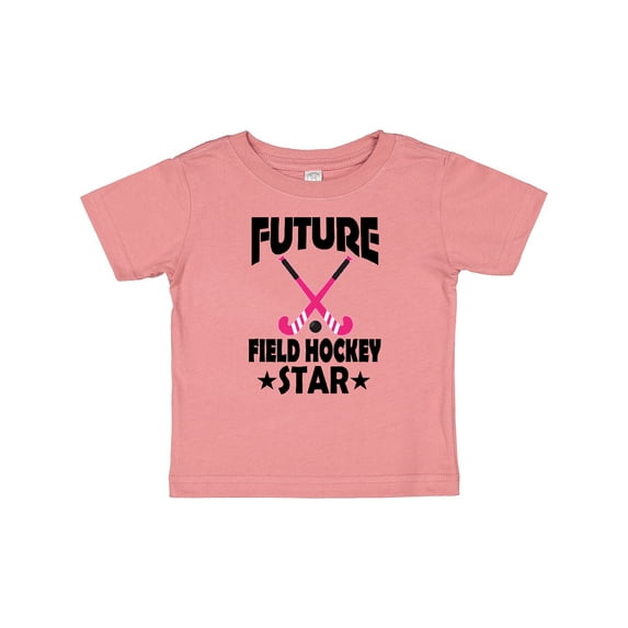Inktastic Future Field Hockey Star Girls Baby T-Shirt