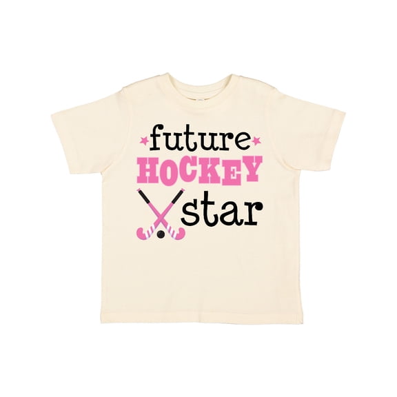 Inktastic Future Field Hockey Star Girls Toddler T-Shirt