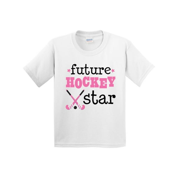 Inktastic Future Field Hockey Star Youth T-Shirt