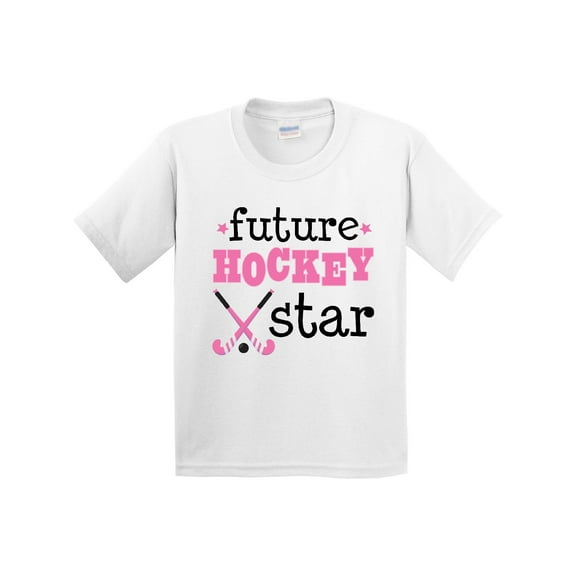 Inktastic Future Field Hockey Star Youth T-Shirt