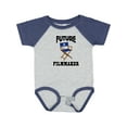 thumbnail image 1 of Inktastic Future Filmmaker Director Chair Boys or Girls Baby Bodysuit, 1 of 5