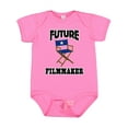 thumbnail image 1 of Inktastic Future Filmmaker Director Chair Boys or Girls Baby Bodysuit, 1 of 5