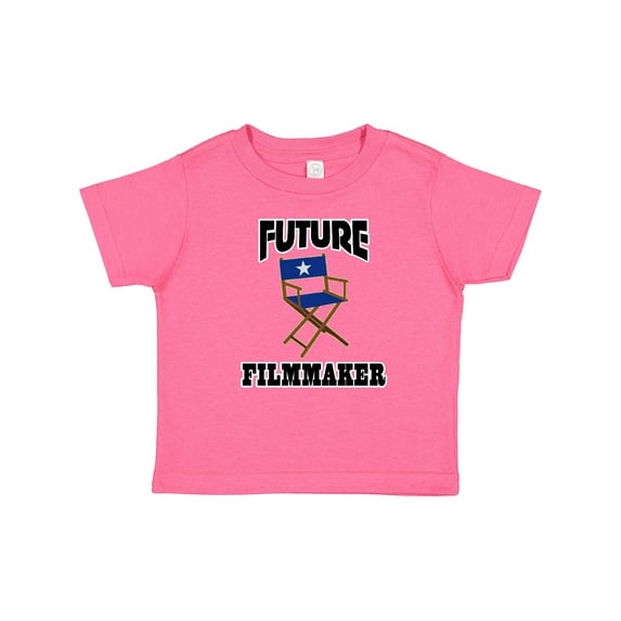 Inktastic Future Filmmaker Director Chair Boys or Girls Baby T-Shirt