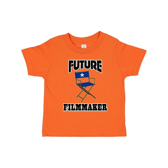 Inktastic Future Filmmaker Director Chair Boys or Girls Toddler T-Shirt