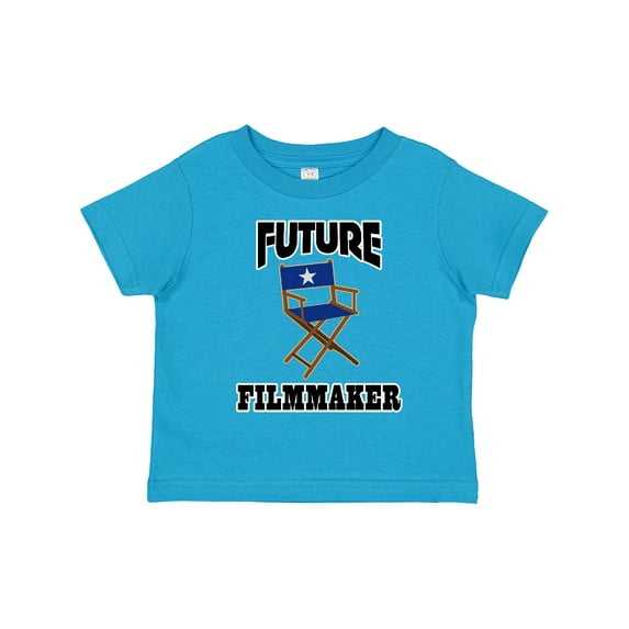 Inktastic Future Filmmaker Director Chair Boys or Girls Toddler T-Shirt