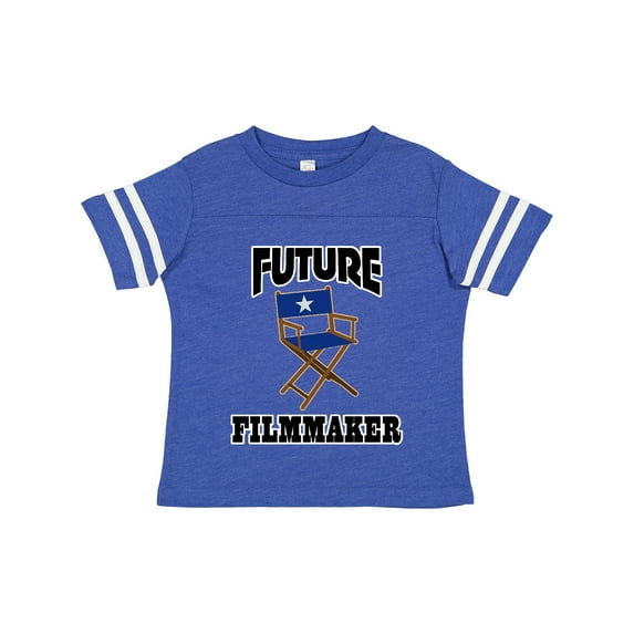 Inktastic Future Filmmaker Director Chair Boys or Girls Toddler T-Shirt