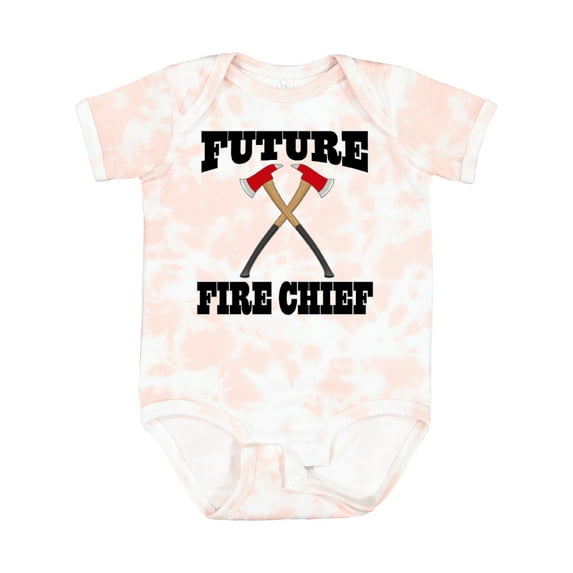 Inktastic Future Fire Chief Firefighter Boys or Girls Baby Bodysuit