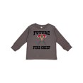 thumbnail image 1 of Inktastic Future Fire Chief Firefighter Boys or Girls Long Sleeve Toddler T-Shirt, 1 of 5