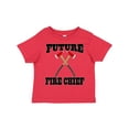 thumbnail image 1 of Inktastic Future Fire Chief Firefighter Boys or Girls Toddler T-Shirt, 1 of 5