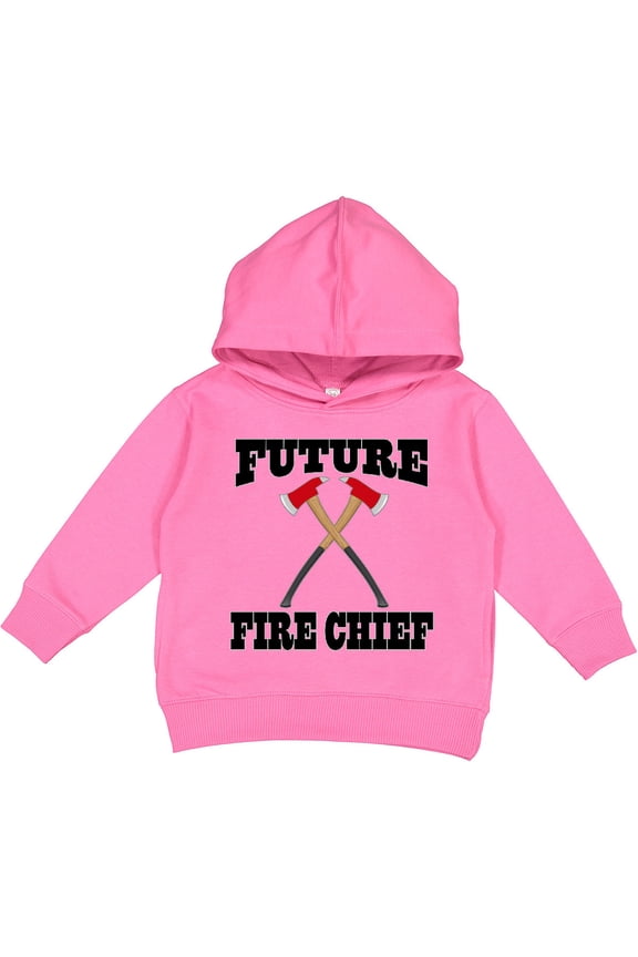 Future Fire Chief Firefighter Toddler Hoodie
