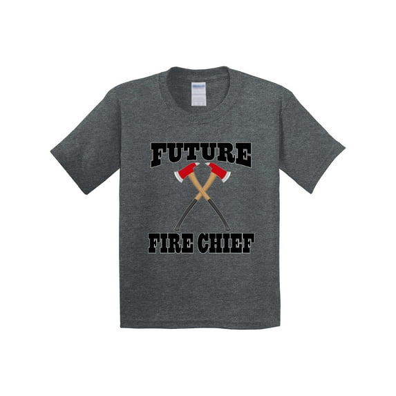 Inktastic Future Fire Chief Firefighter Youth T-Shirt