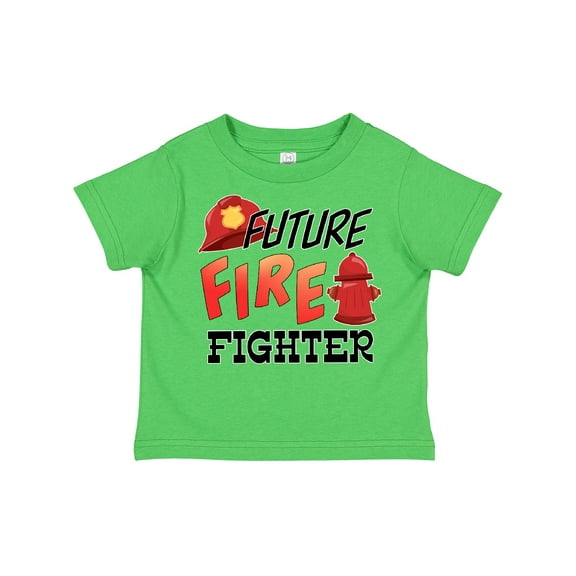 Inktastic Future Fire Fighter Boys or Girls Toddler T-Shirt