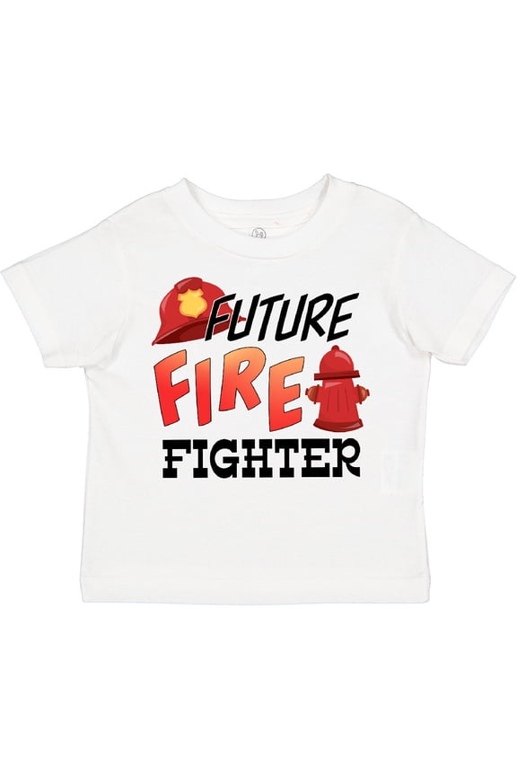 Future Fire Fighter Boys or Girls Toddler T-Shirt