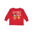 thumbnail image 1 of Inktastic Future Fire Fighter with Cute Dalmatian Dog Boys or Girls Long Sleeve Toddler T-Shirt, 1 of 5