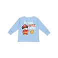 thumbnail image 1 of Inktastic Future Fire Fighter with Cute Dalmatian Dog Boys or Girls Long Sleeve Toddler T-Shirt, 1 of 5