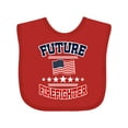 thumbnail image 1 of Inktastic Future Firefighter Boys or Girls Baby Bib, 1 of 4
