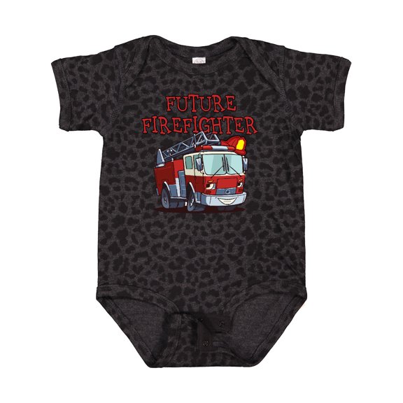 Inktastic Future Firefighter Boys or Girls Baby Bodysuit