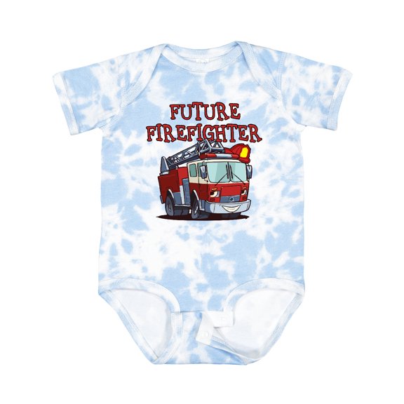 Inktastic Future Firefighter Boys or Girls Baby Bodysuit