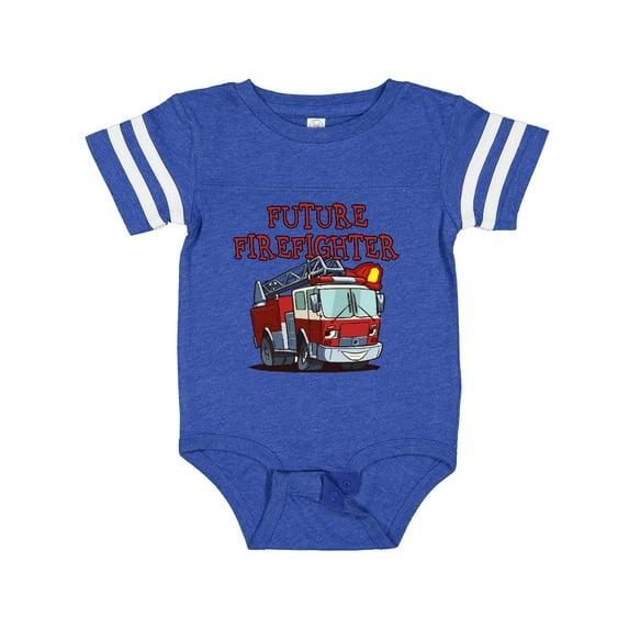 Inktastic Future Firefighter Boys or Girls Baby Bodysuit