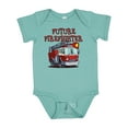thumbnail image 1 of Inktastic Future Firefighter Boys or Girls Baby Bodysuit, 1 of 5