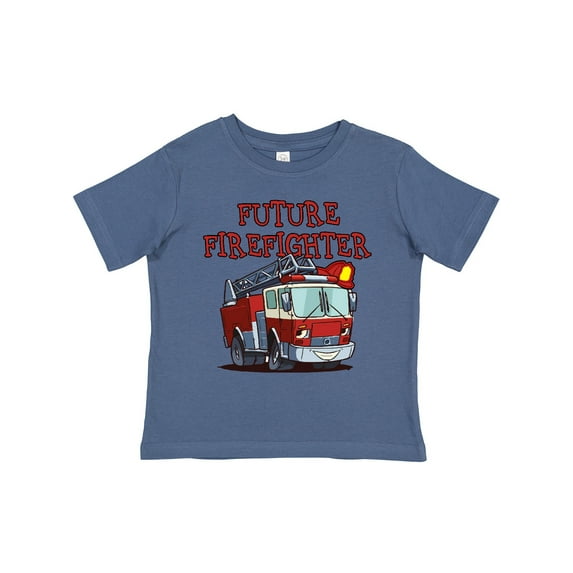 Inktastic Future Firefighter Boys or Girls Toddler T-Shirt