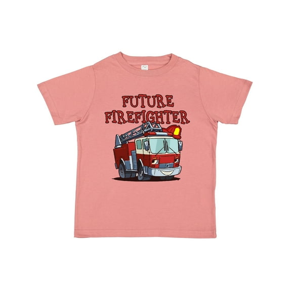 Inktastic Future Firefighter Boys or Girls Toddler T-Shirt