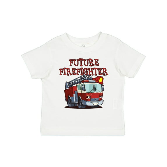Inktastic Future Firefighter Boys or Girls Toddler T-Shirt