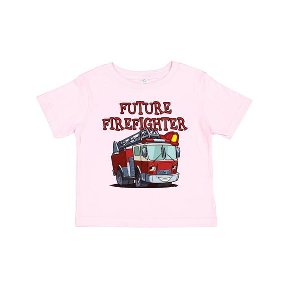 Inktastic Future Firefighter Boys or Girls Toddler T-Shirt