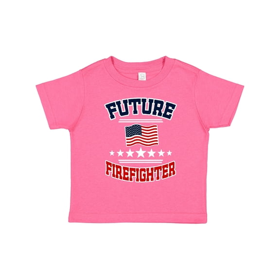 Inktastic Future Firefighter Boys or Girls Toddler T-Shirt