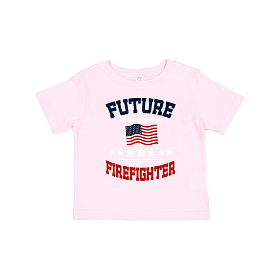 Inktastic Future Firefighter Boys or Girls Toddler T-Shirt