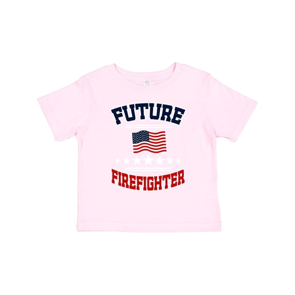 Inktastic Future Firefighter Boys or Girls Toddler T-Shirt